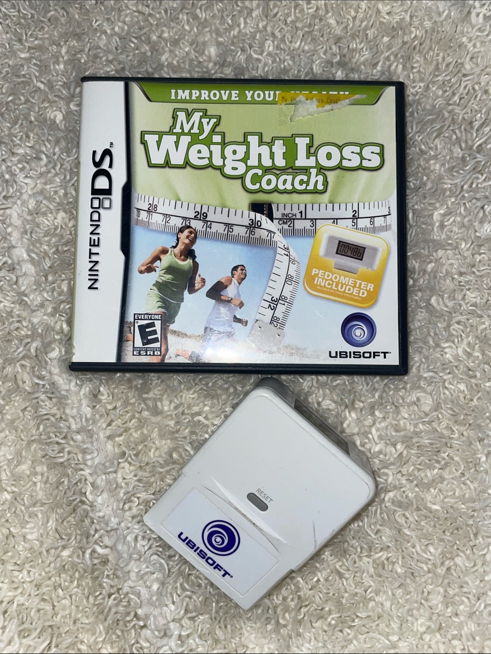 Nintendo DS My Weight Loss Coach game with pedometer